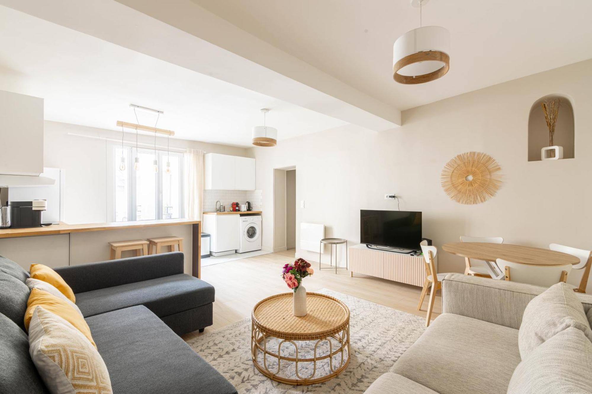 Luxurious 1 Bedroom Quartier De La Bastille Free Netflix París Exterior foto