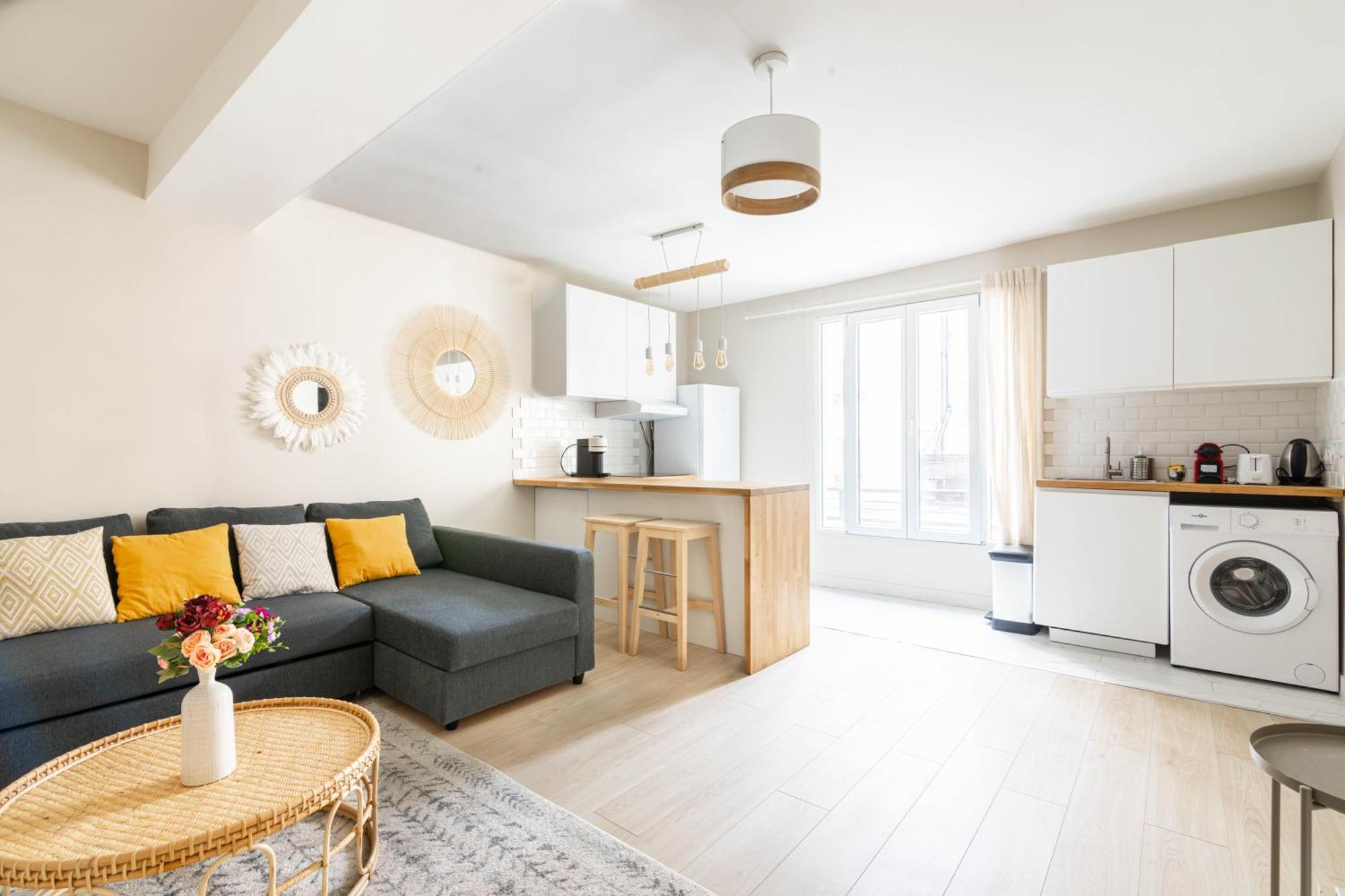 Luxurious 1 Bedroom Quartier De La Bastille Free Netflix París Exterior foto