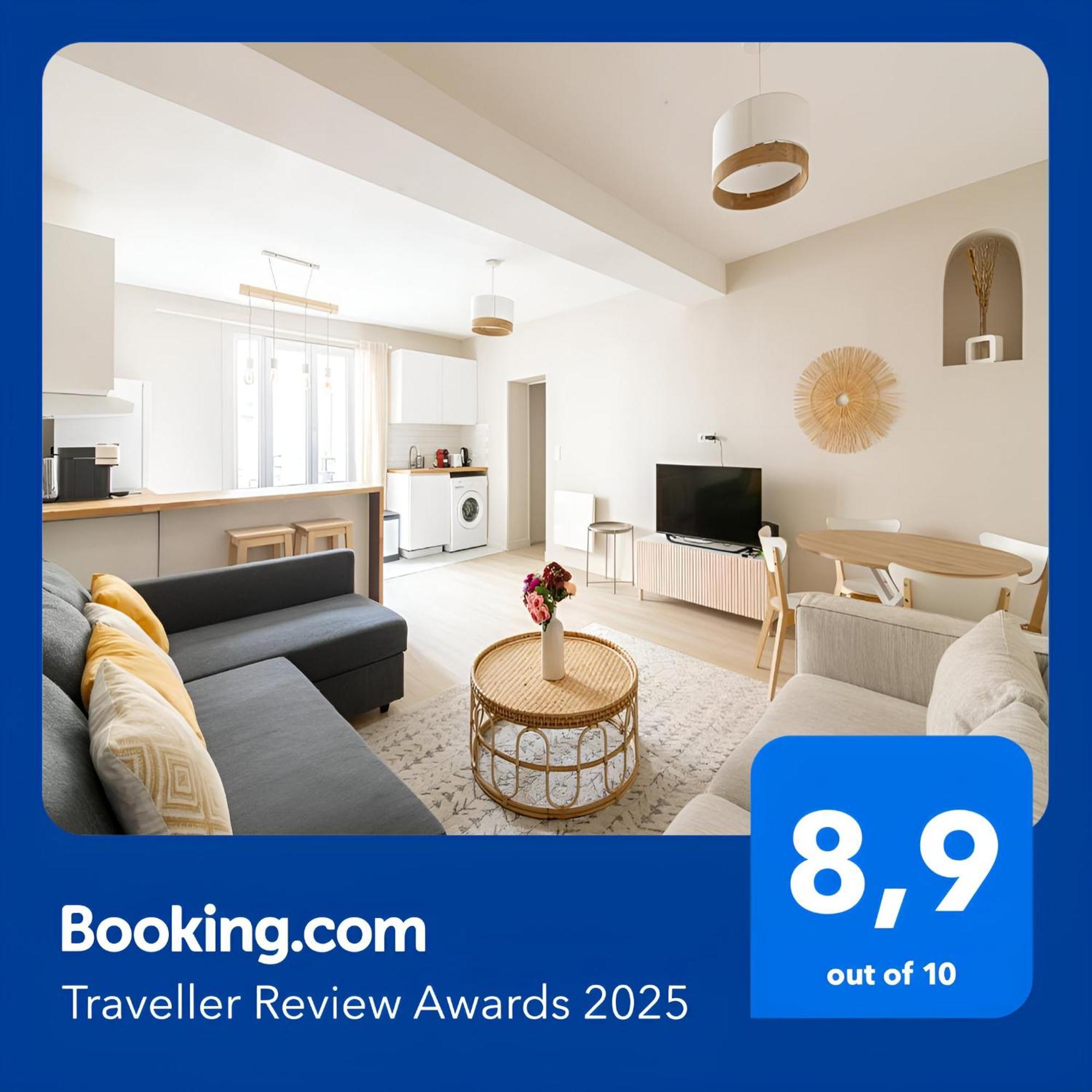 Luxurious 1 Bedroom Quartier De La Bastille Free Netflix París Exterior foto